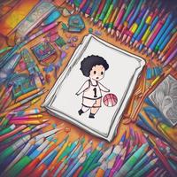 Pekerjaan Mewarnai Chibi syot layar 3