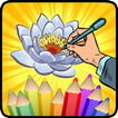 Coloring Ornamental Flowers icon