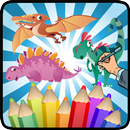 Coloring Little Dinosaurs New APK