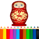 Coloring Matryoshka Doll APK