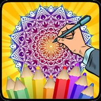 پوستر Coloring Mandala