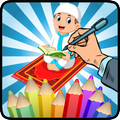 Coloring Book Muslim