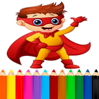 ikon Coloring Superhero