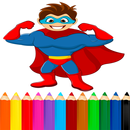 Coloring Superhero and Friends APK