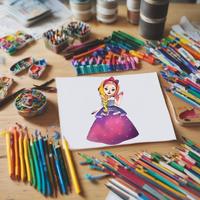 Coloring Princess screenshot 1