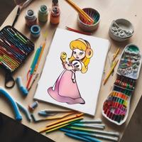 Coloring Princess screenshot 2