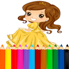 Coloring Princess New-icoon