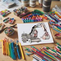 1 Schermata Colorare trattore