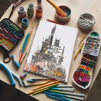Viajes para colorear captura de pantalla 3