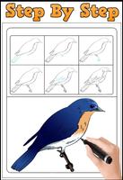 برنامه‌نما How To Draw Birds New عکس از صفحه