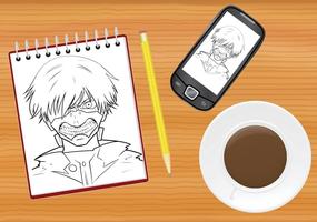 Jak narysować anime Cartoon screenshot 3