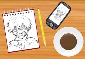 How To Draw Cartoon Anime screenshot 3