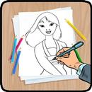 Comment dessiner des filles de dessins animés APK