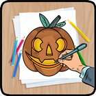 Comment dessiner Halloween icône