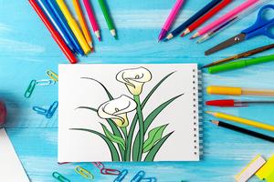 How To Draw Flowers syot layar 2