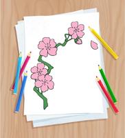Jak rysować kwiaty plakat
