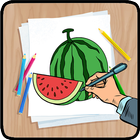 Como desenhar frutas ícone