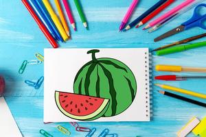 Como desenhar frutas imagem de tela 2