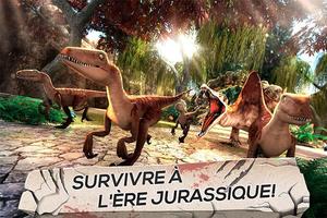 Simulation de Dinosaures 3D Affiche