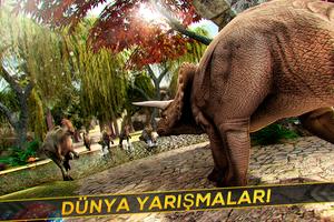 Jura Dinozor Simülatör Oyun 3D Ekran Görüntüsü 1