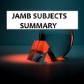 JAMB Subjects summary CBT
