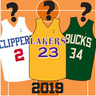 Guess Basketball Jersey Number أيقونة