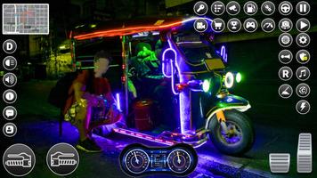 Tuk Tuk: Rickshaw Game Offline اسکرین شاٹ 3