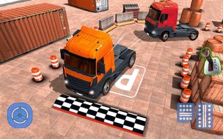 Cargo Truck Parking Games 3D captura de pantalla 1