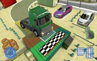 Cargo Truck Parking Games 3D captura de pantalla 2