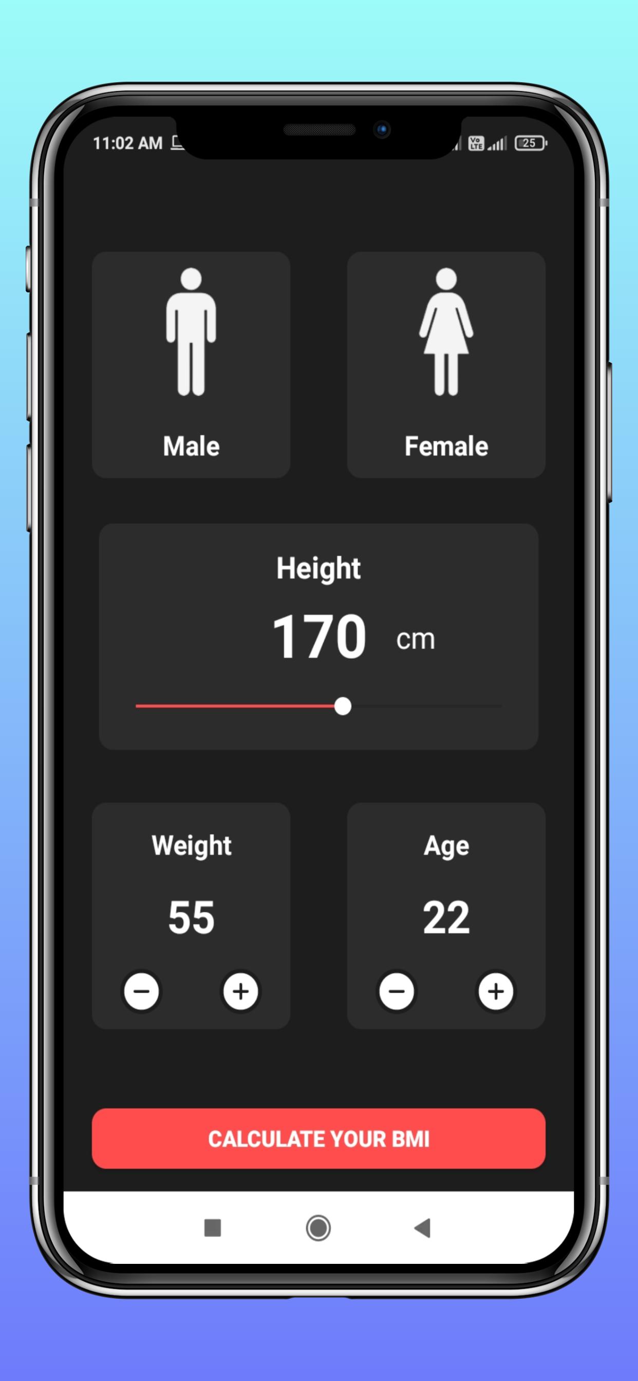 BMI Calculator : BFP & Ideal Weight Counter APK für Android herunterladen