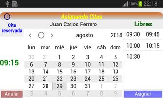 AgendaCitas capture d'écran 1