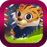 Mascot Tiger Escape Zeichen