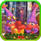 Merry Gifting Smurfs Escape Zeichen