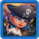 Graceful Piracy Girl أيقونة