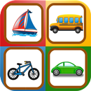 Learn Means of Transport in English for kids APK