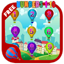 Learn Numbers 1 to 10 in English with balloons APK
