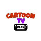Cartoon tv play icône