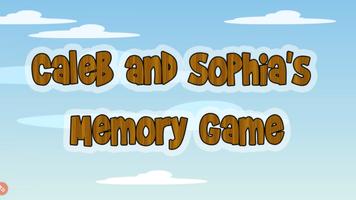 Caleb and Sophia's Memory Game poster