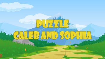 Puzzle Caleb et Sophia Affiche