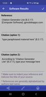 Citation Generator Lite 截图 3
