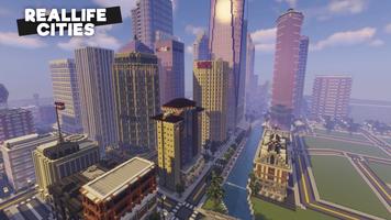 وضع خرائط المدينة لـ Minecraft تصوير الشاشة 1