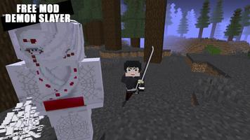 Mod Demon Slayer Minecraft PE capture d'écran 3