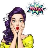 WAStickerApps: Girly Aufkleber