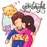WAStickerApp: Gute Nacht Aufkleber