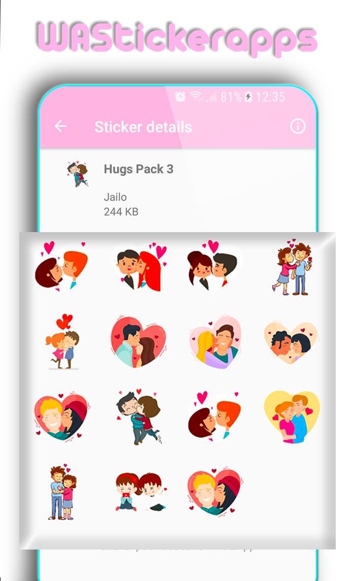 29 Populer Stiker Whatsapp Peluk  Terkeren Postwallpap3r