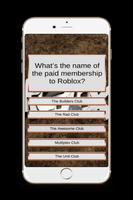 Free RobluX Quiz 2020 capture d'écran 3