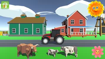 Baby Tractor Farm poster