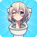 Anime Toilet Heads Invasion aplikacja