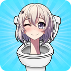 Anime Toilet Heads Invasion icône