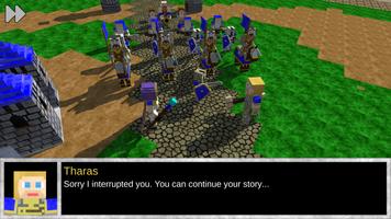 Blocky Story: War Land captura de pantalla 1